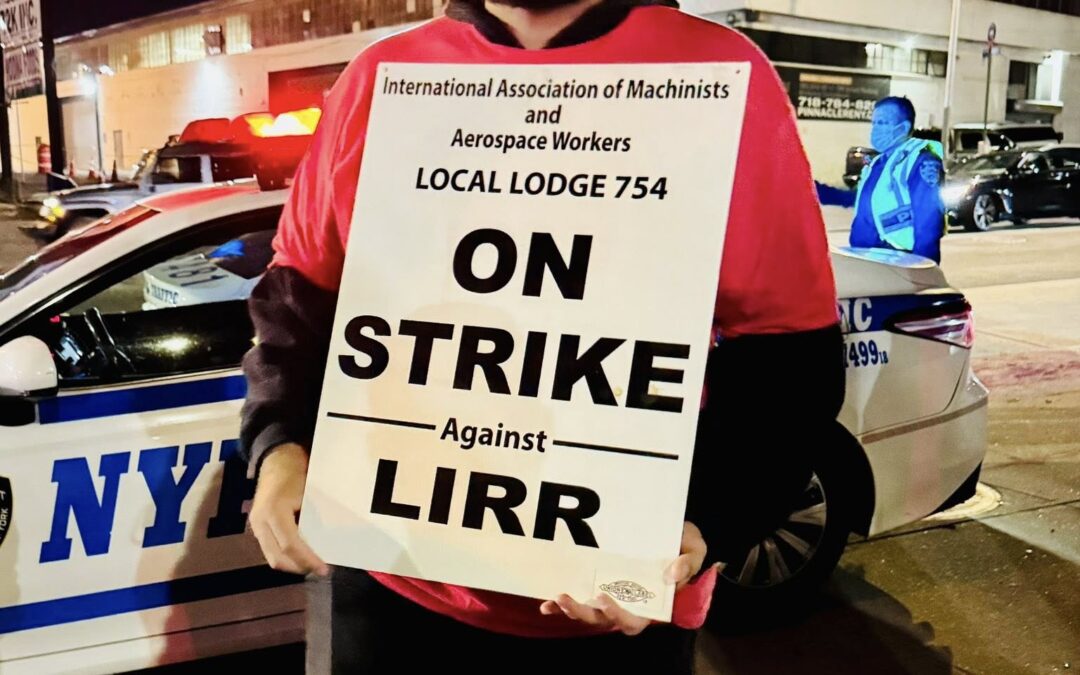 IAM UNION statement LIRR Strike