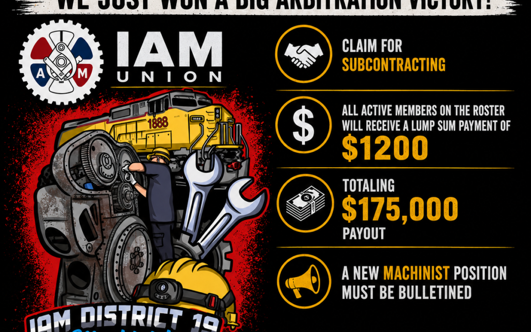 Local 325 wins $175,000 Arbitration Victory